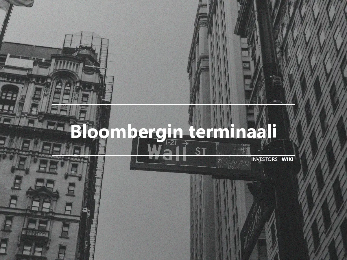 Bloombergin terminaali