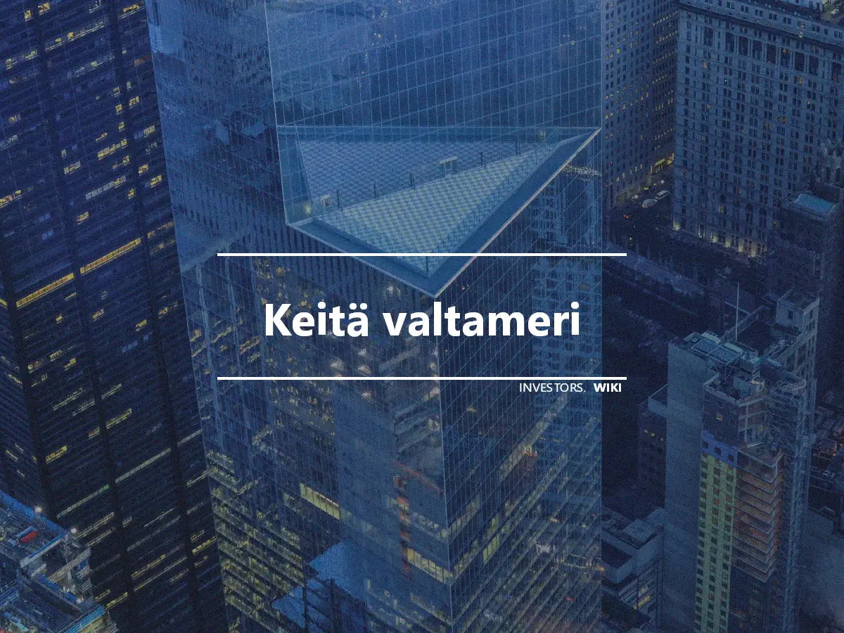 Keitä valtameri