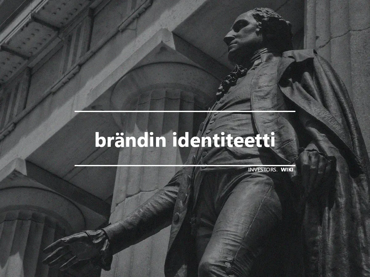 brändin identiteetti