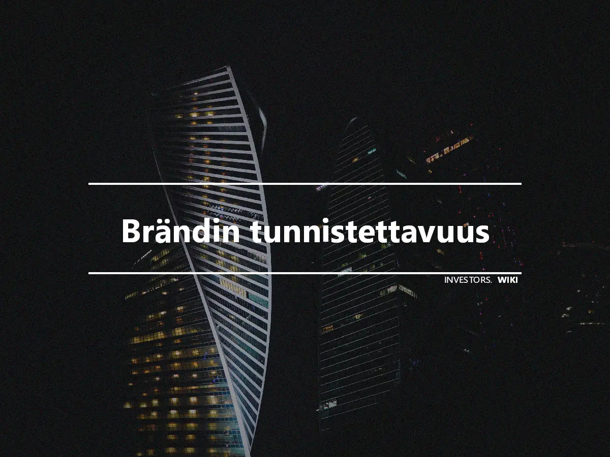 Brändin tunnistettavuus