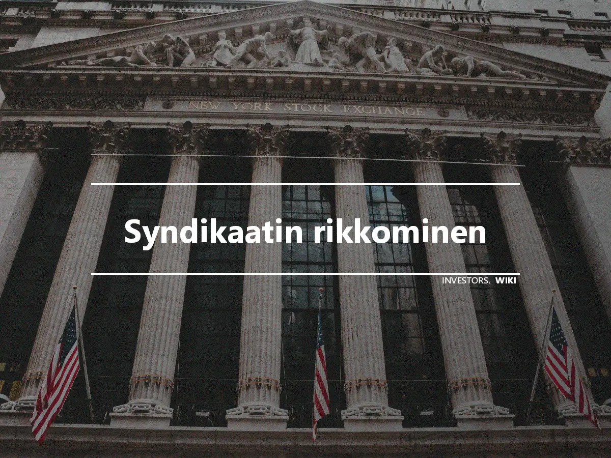 Syndikaatin rikkominen