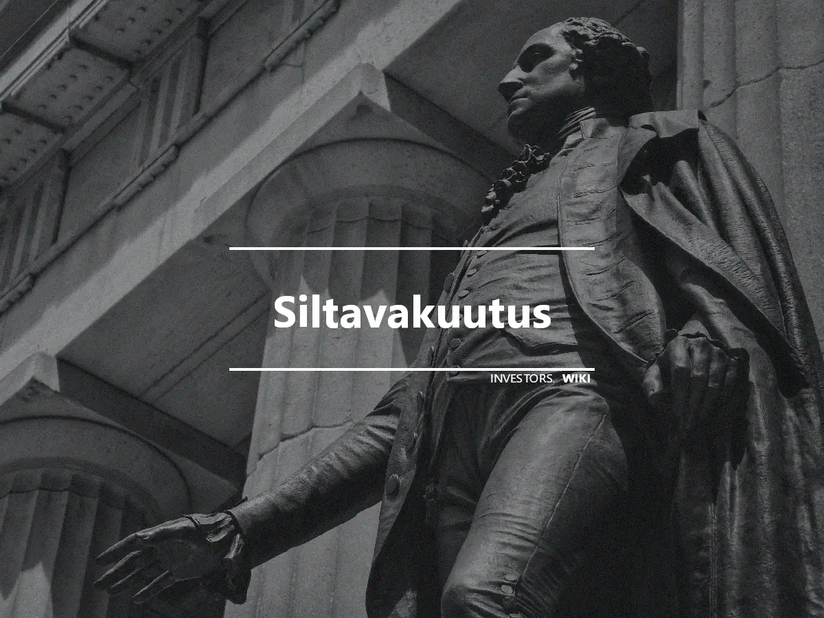 Siltavakuutus