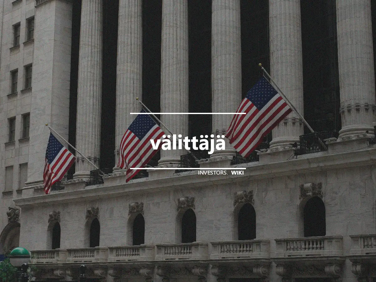 välittäjä