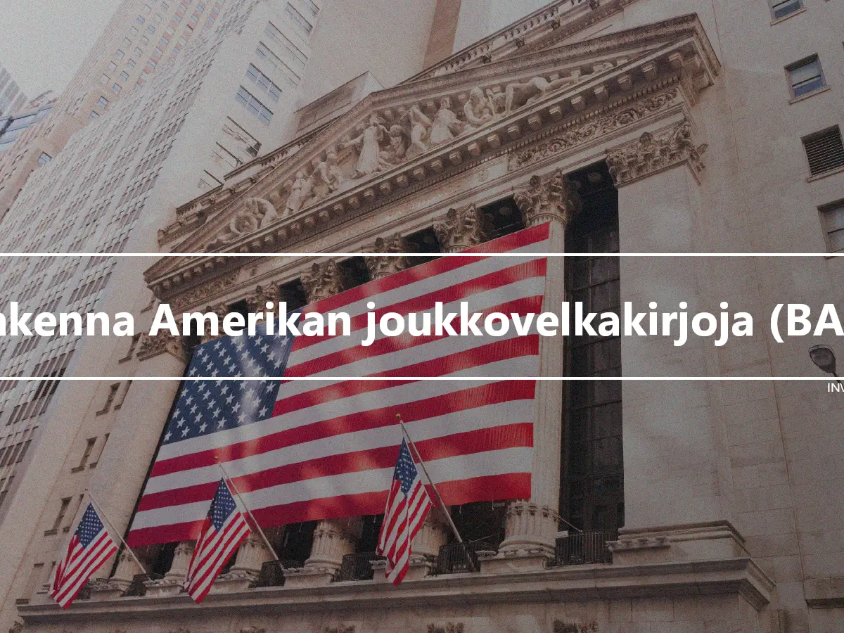 Rakenna Amerikan joukkovelkakirjoja (BAB)