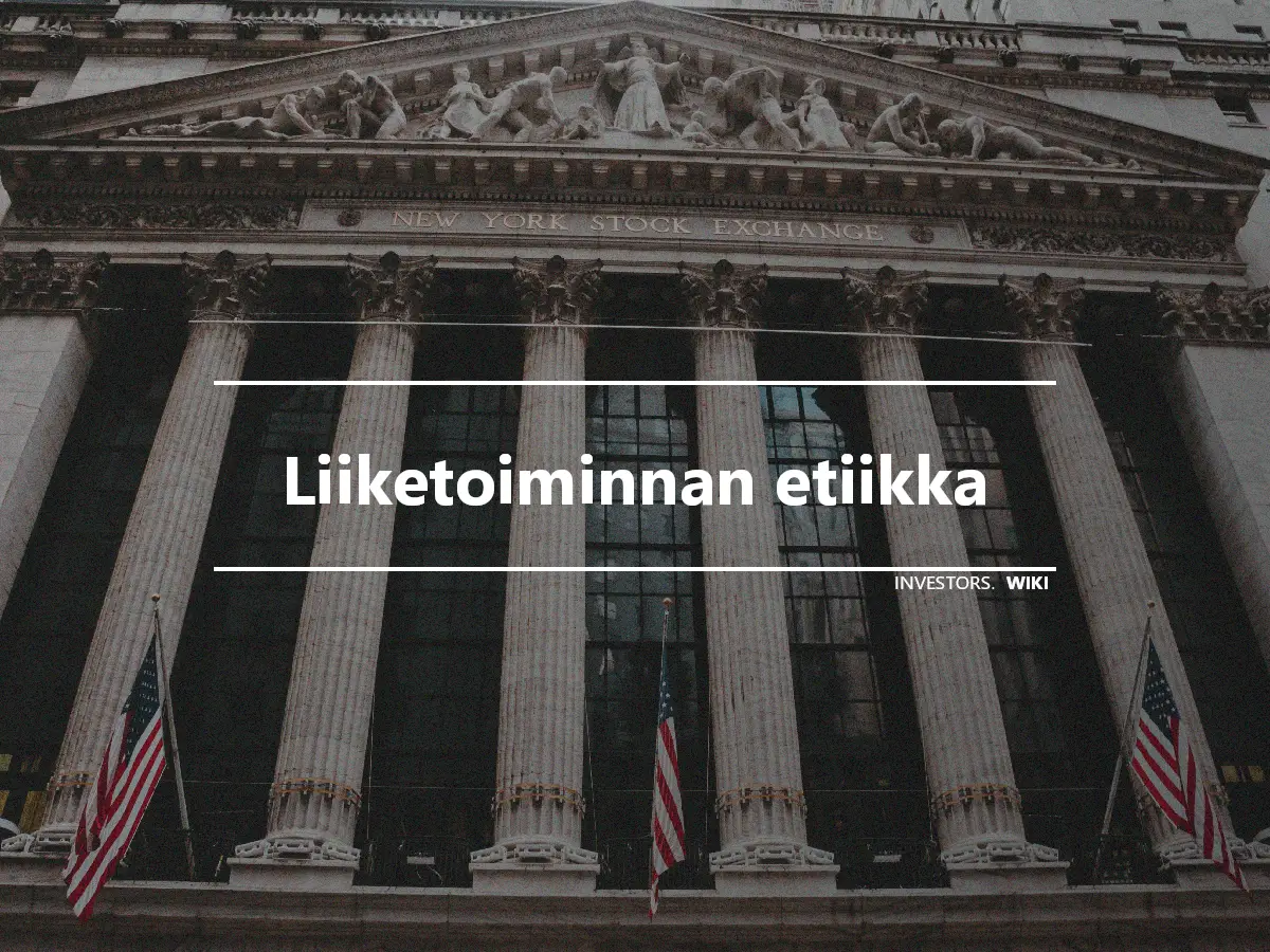 Liiketoiminnan etiikka