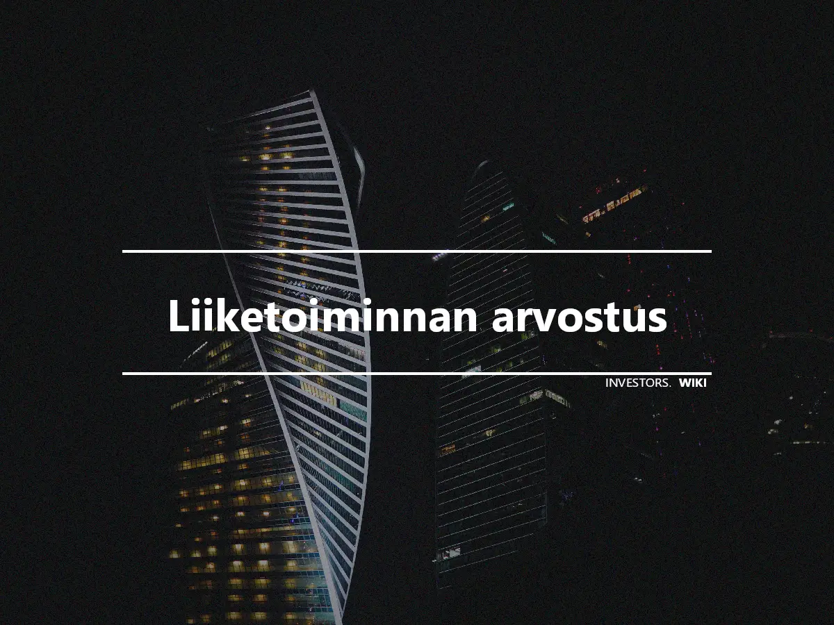 Liiketoiminnan arvostus