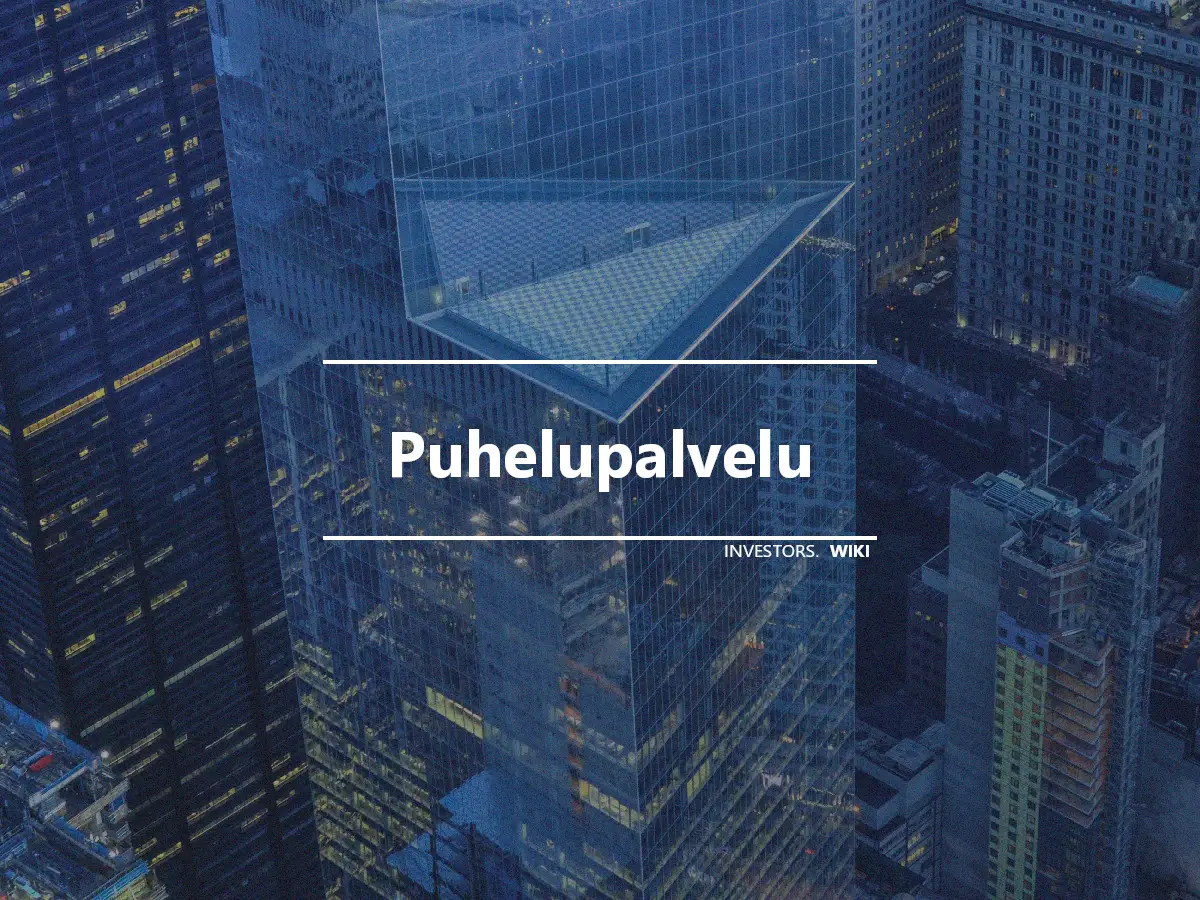 Puhelupalvelu