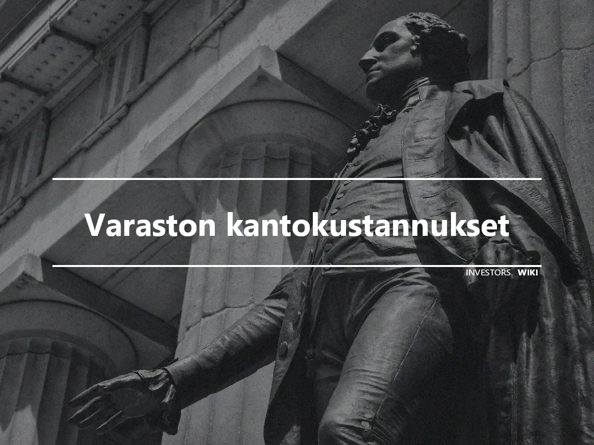 Varaston kantokustannukset