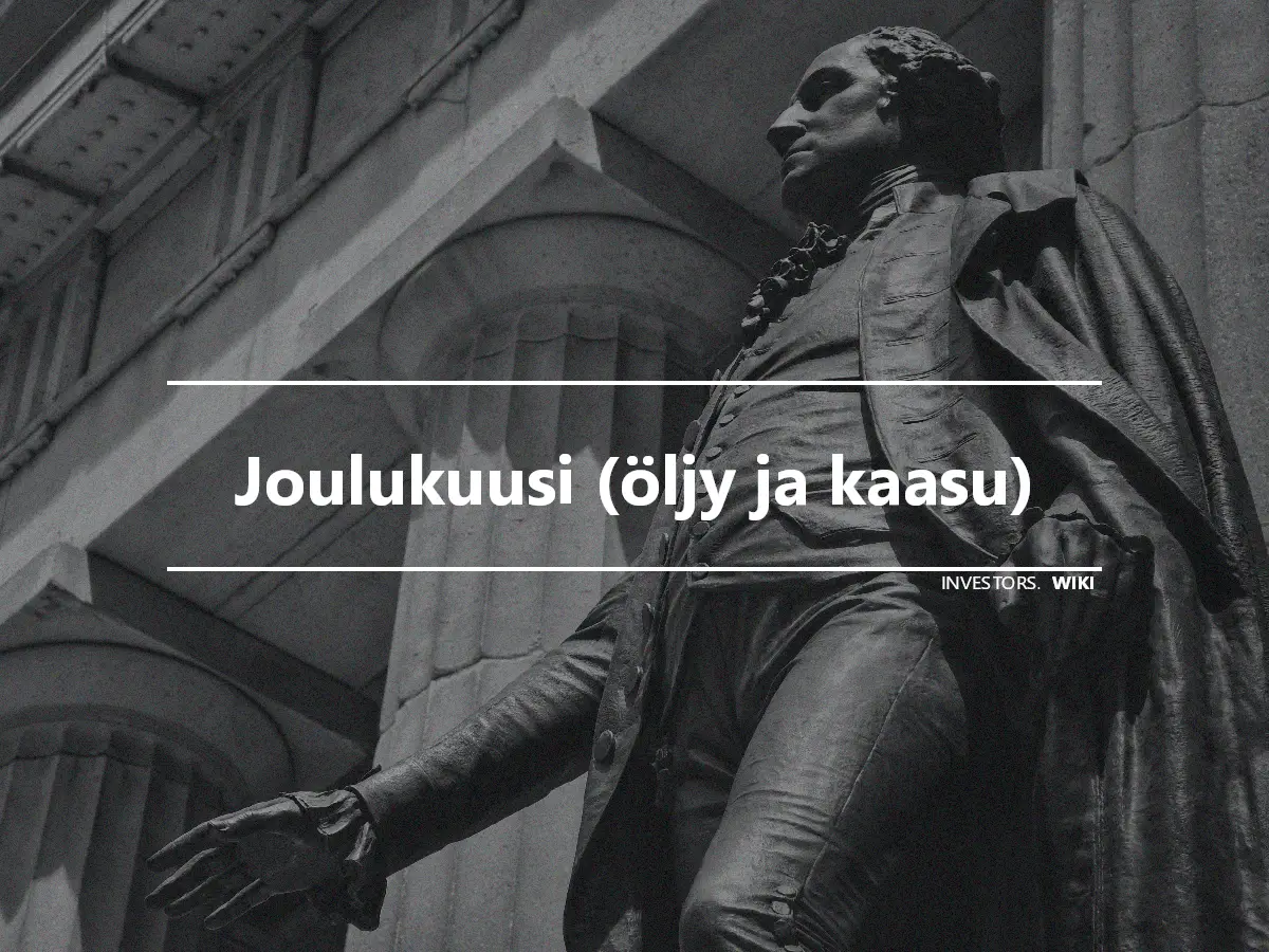 Joulukuusi (öljy ja kaasu)