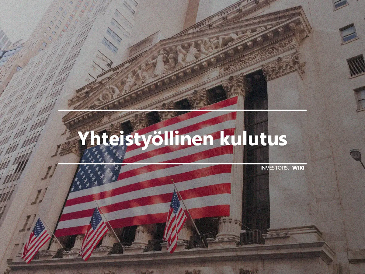 Yhteistyöllinen kulutus