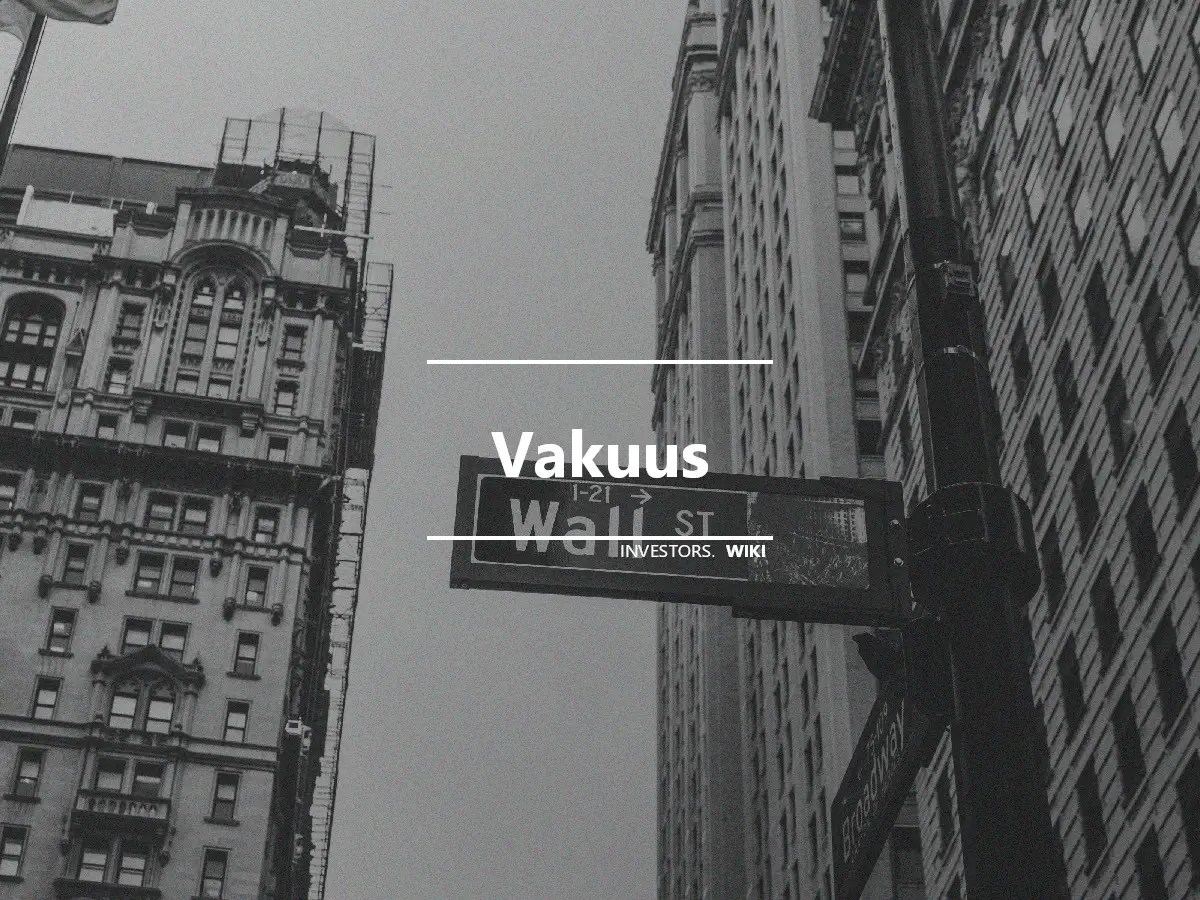 Vakuus