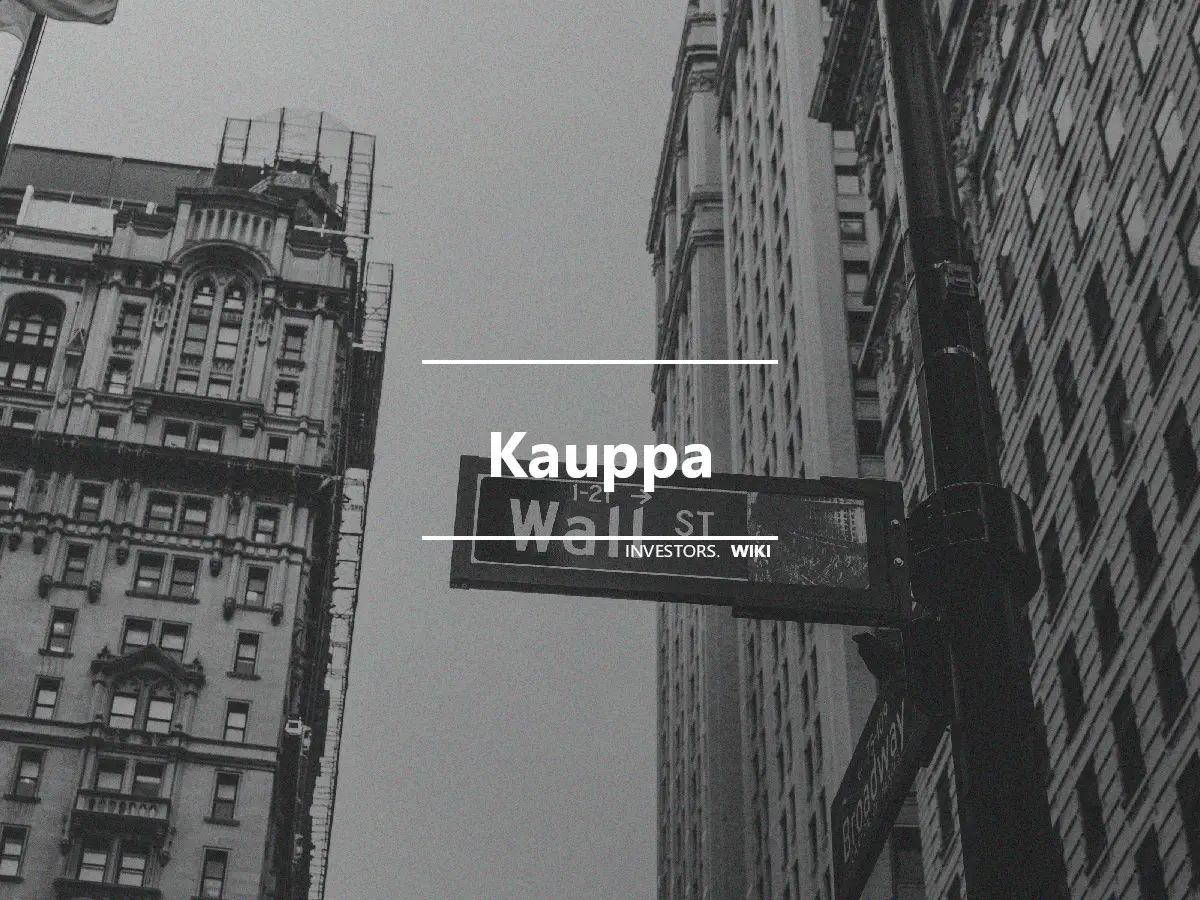 Kauppa