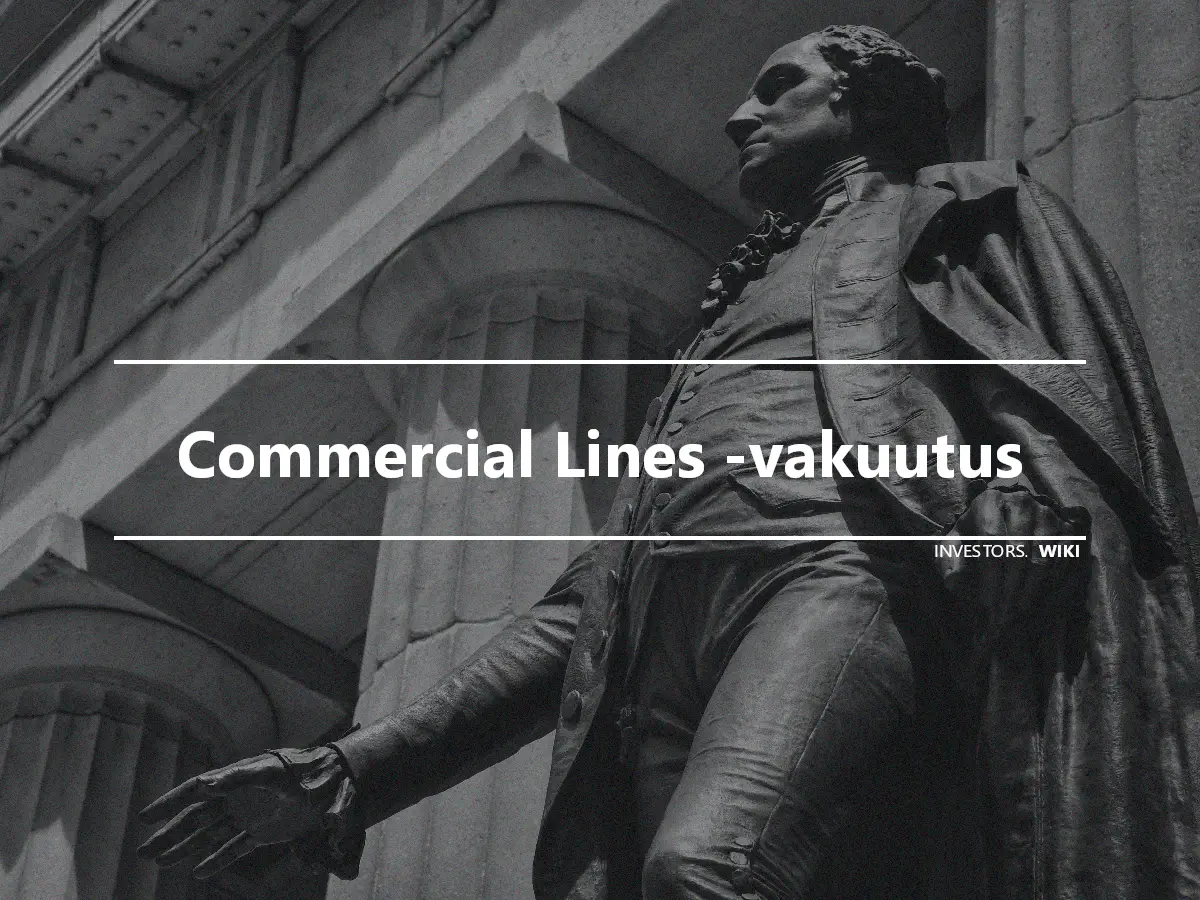 Commercial Lines -vakuutus