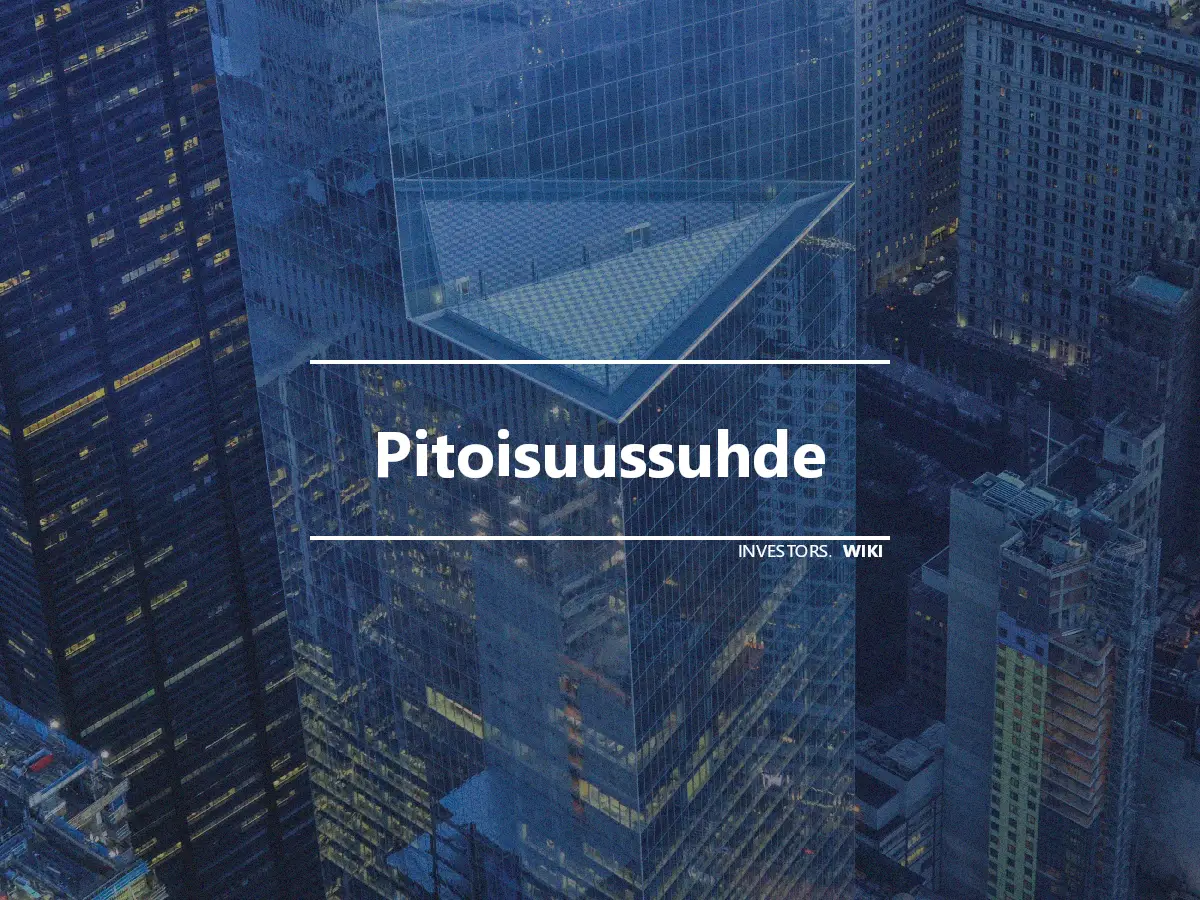 Pitoisuussuhde