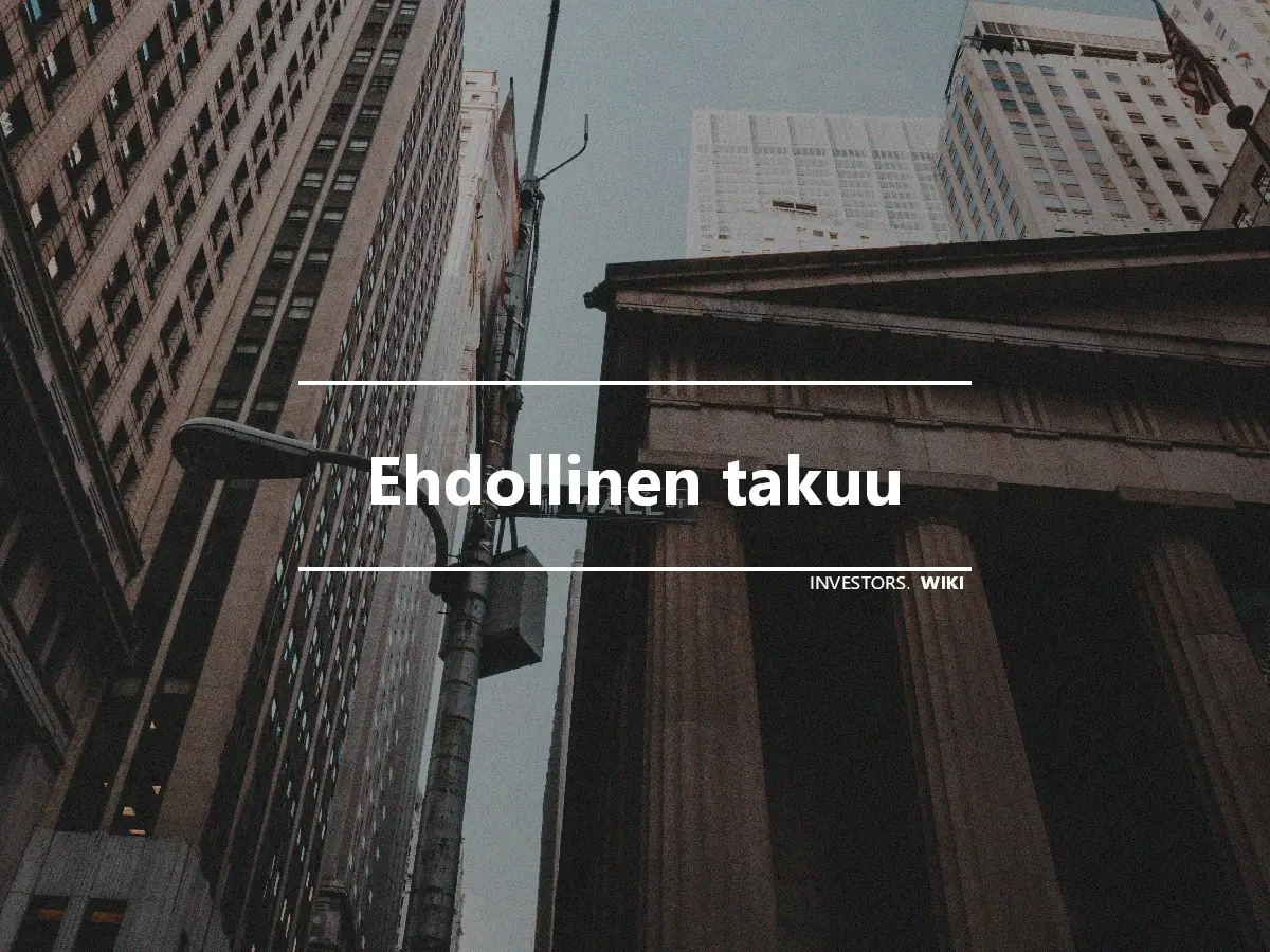 Ehdollinen takuu