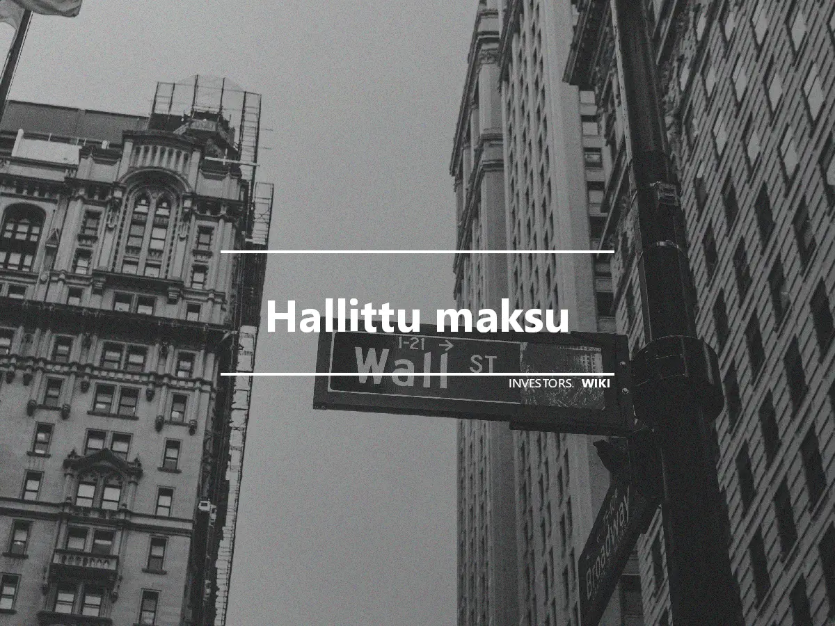 Hallittu maksu