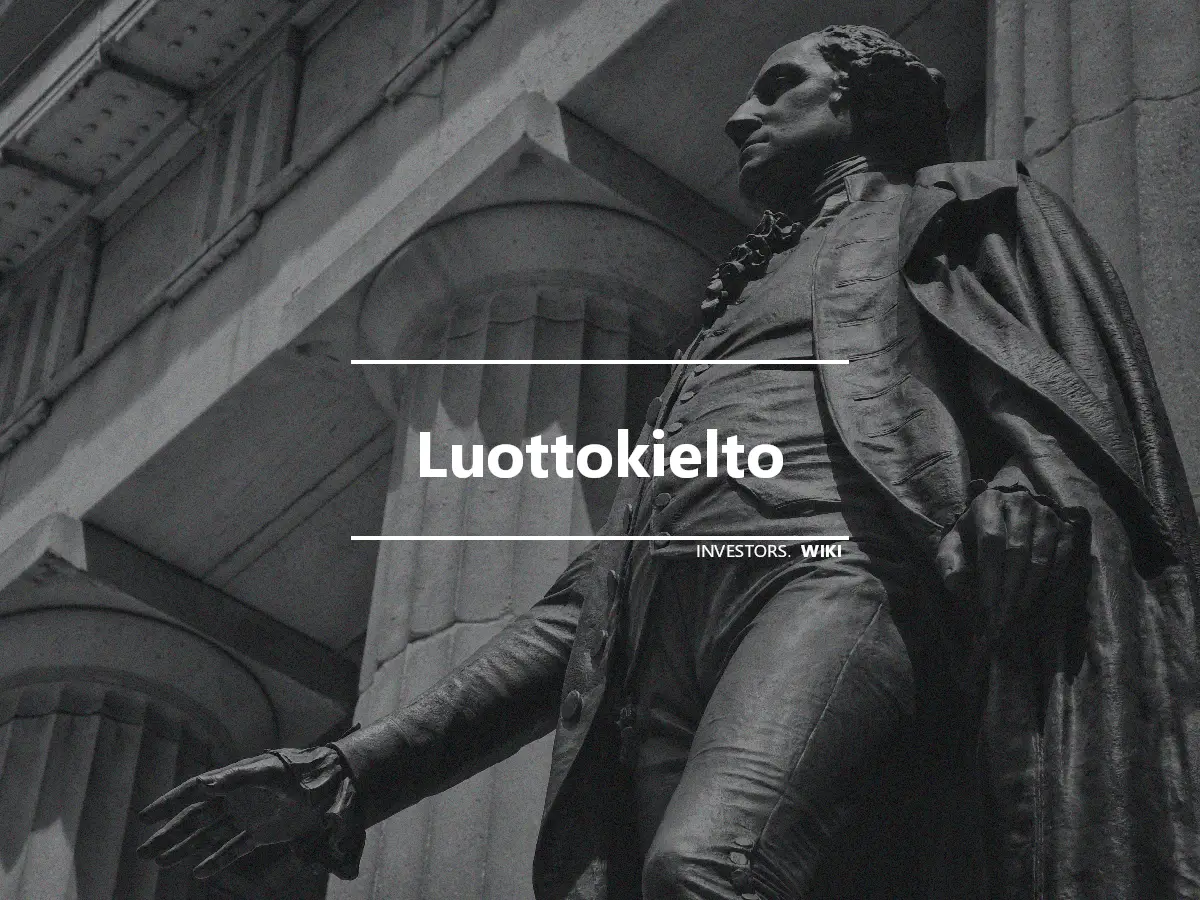 Luottokielto