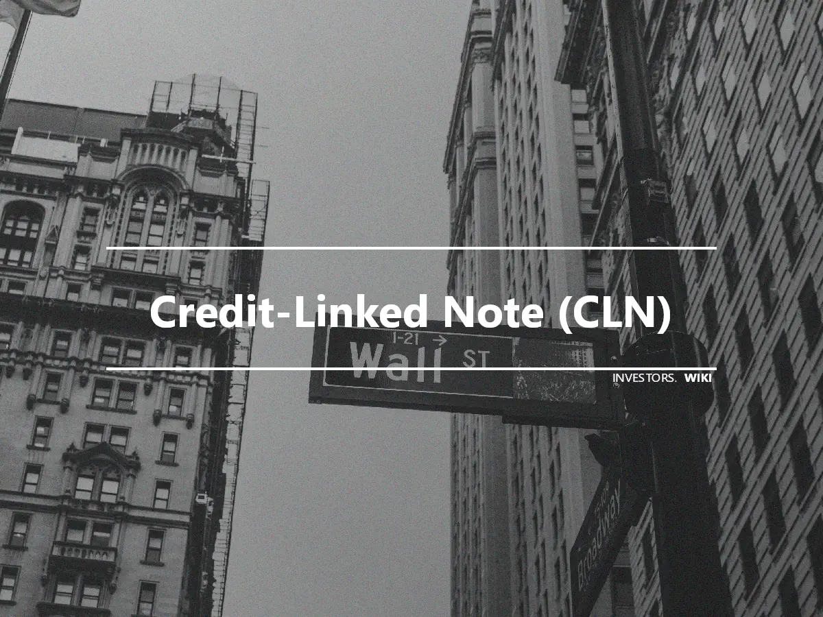 Credit-Linked Note (CLN)