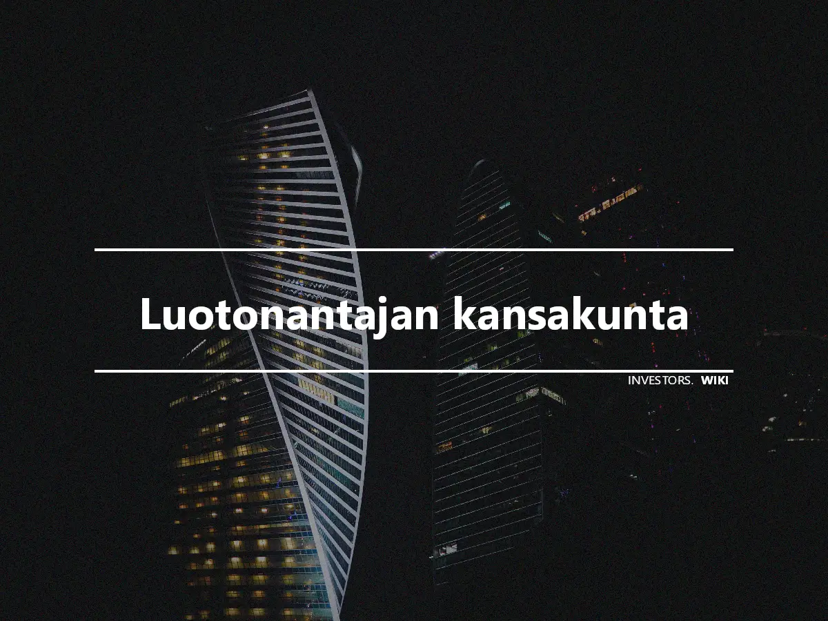 Luotonantajan kansakunta