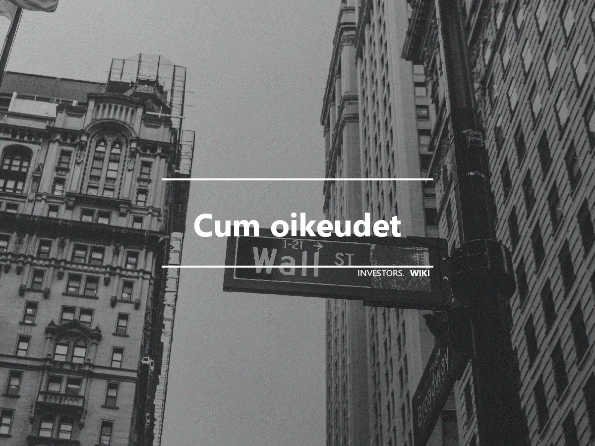 Cum oikeudet