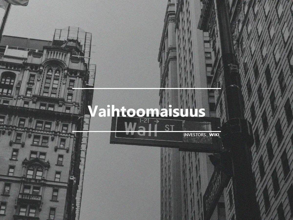 Vaihtoomaisuus