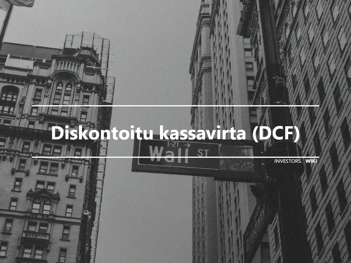 Diskontoitu kassavirta (DCF)