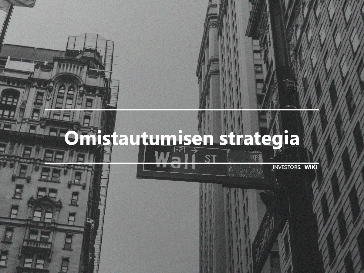 Omistautumisen strategia