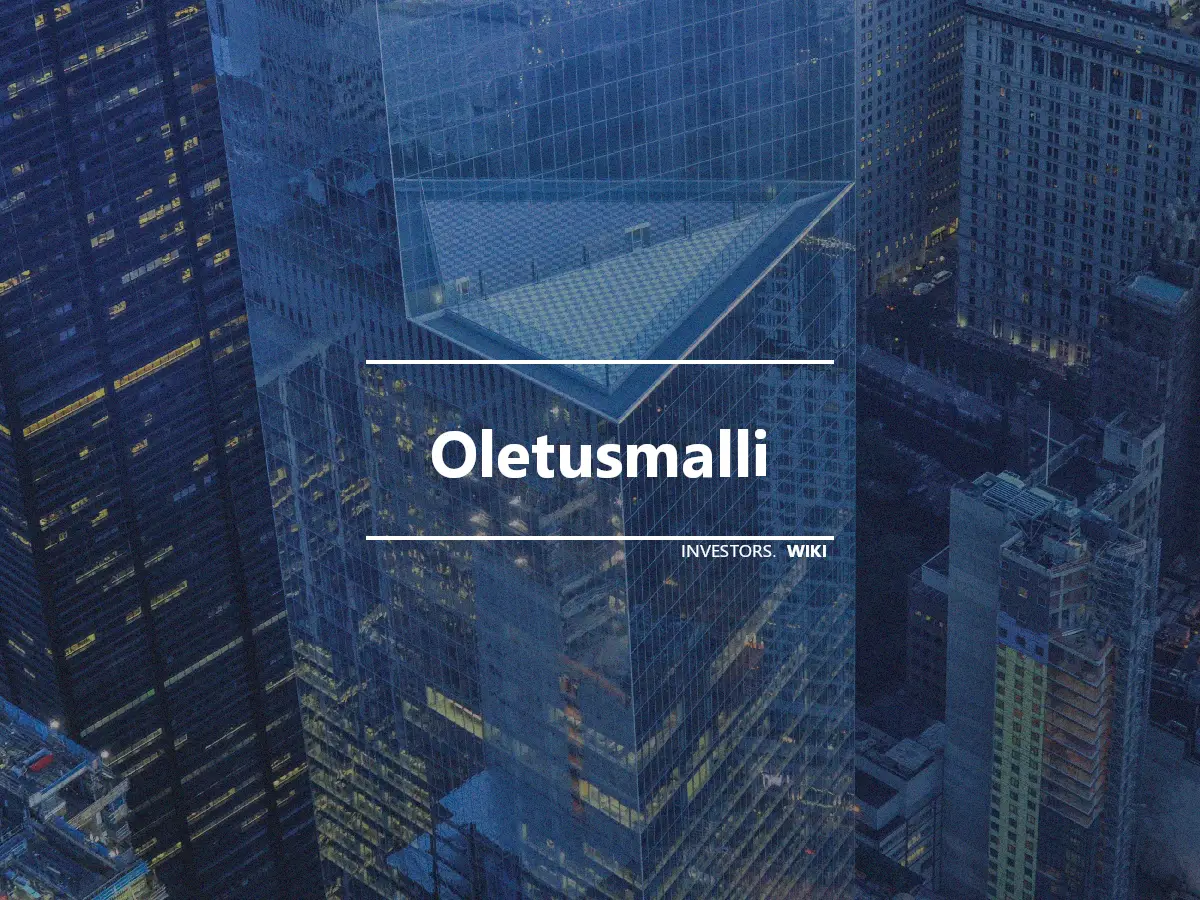 Oletusmalli