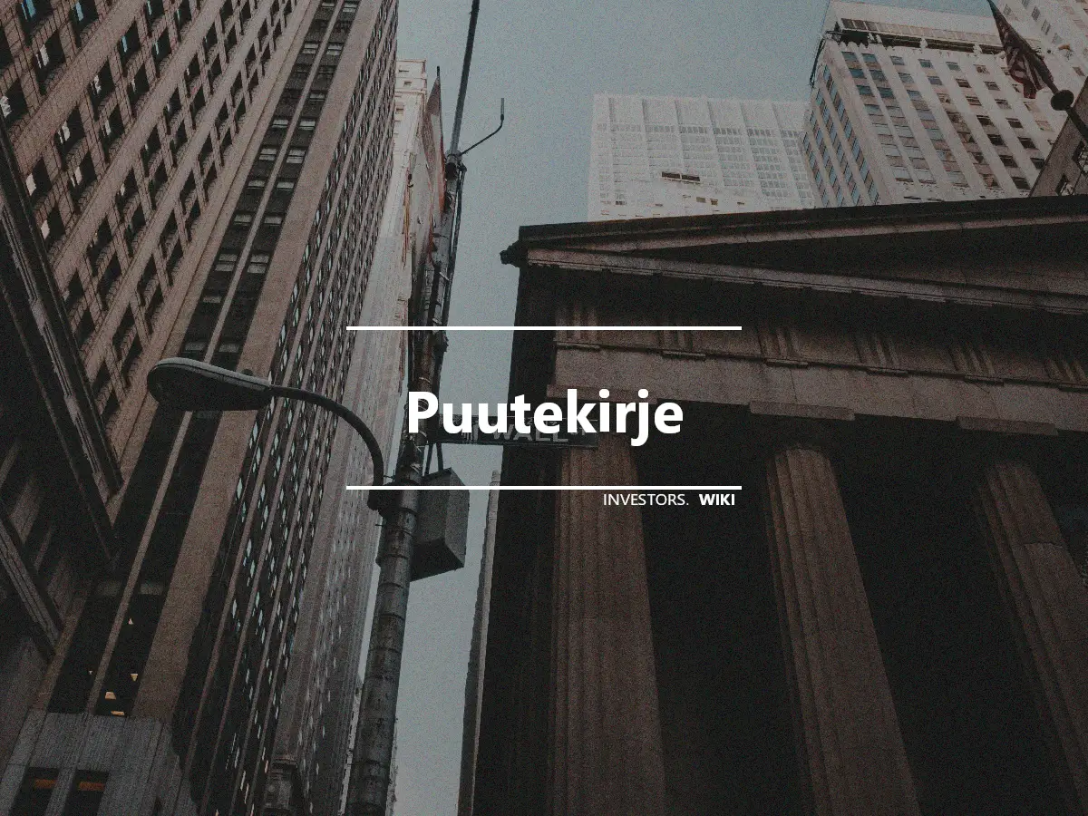 Puutekirje