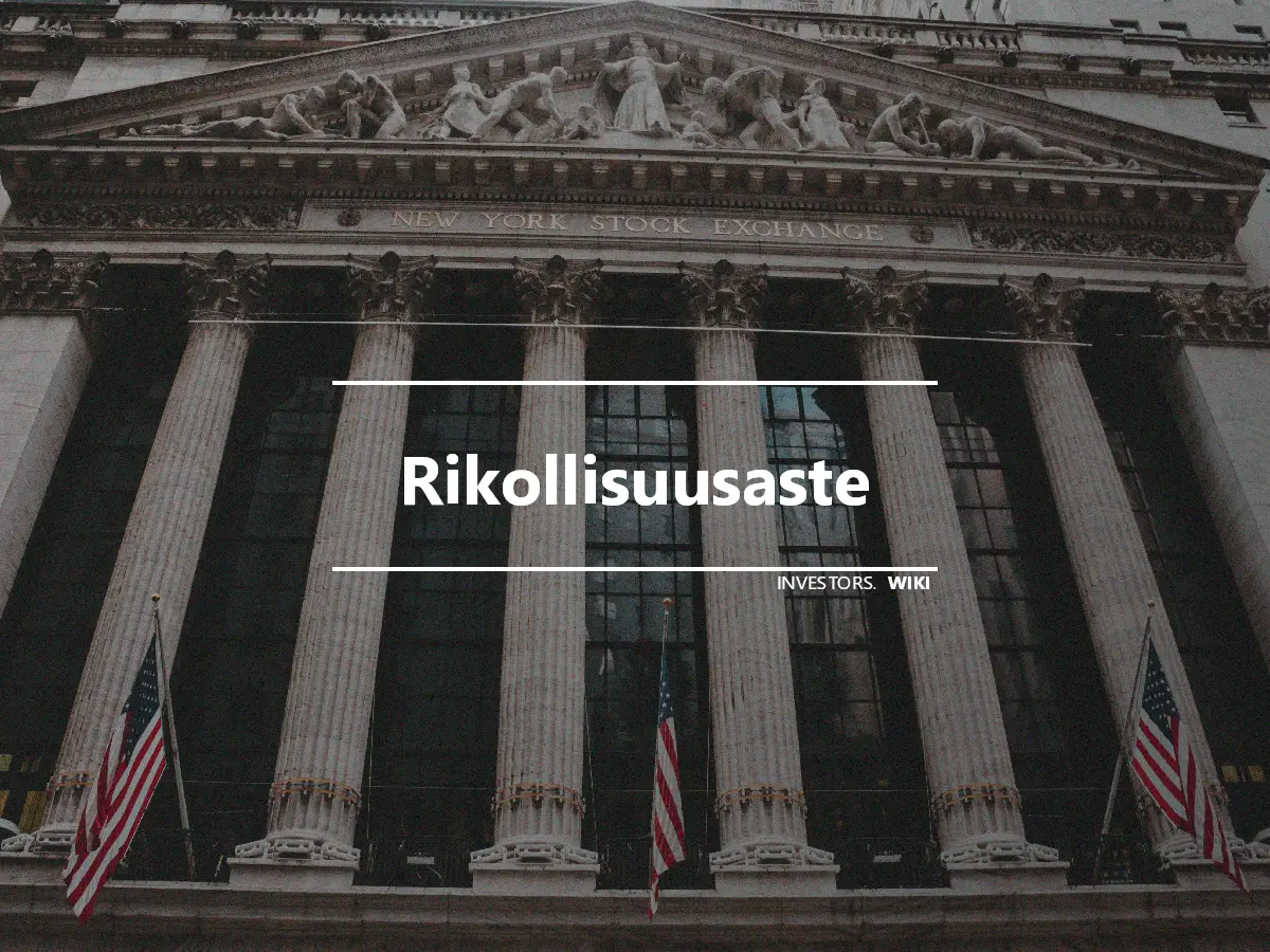 Rikollisuusaste