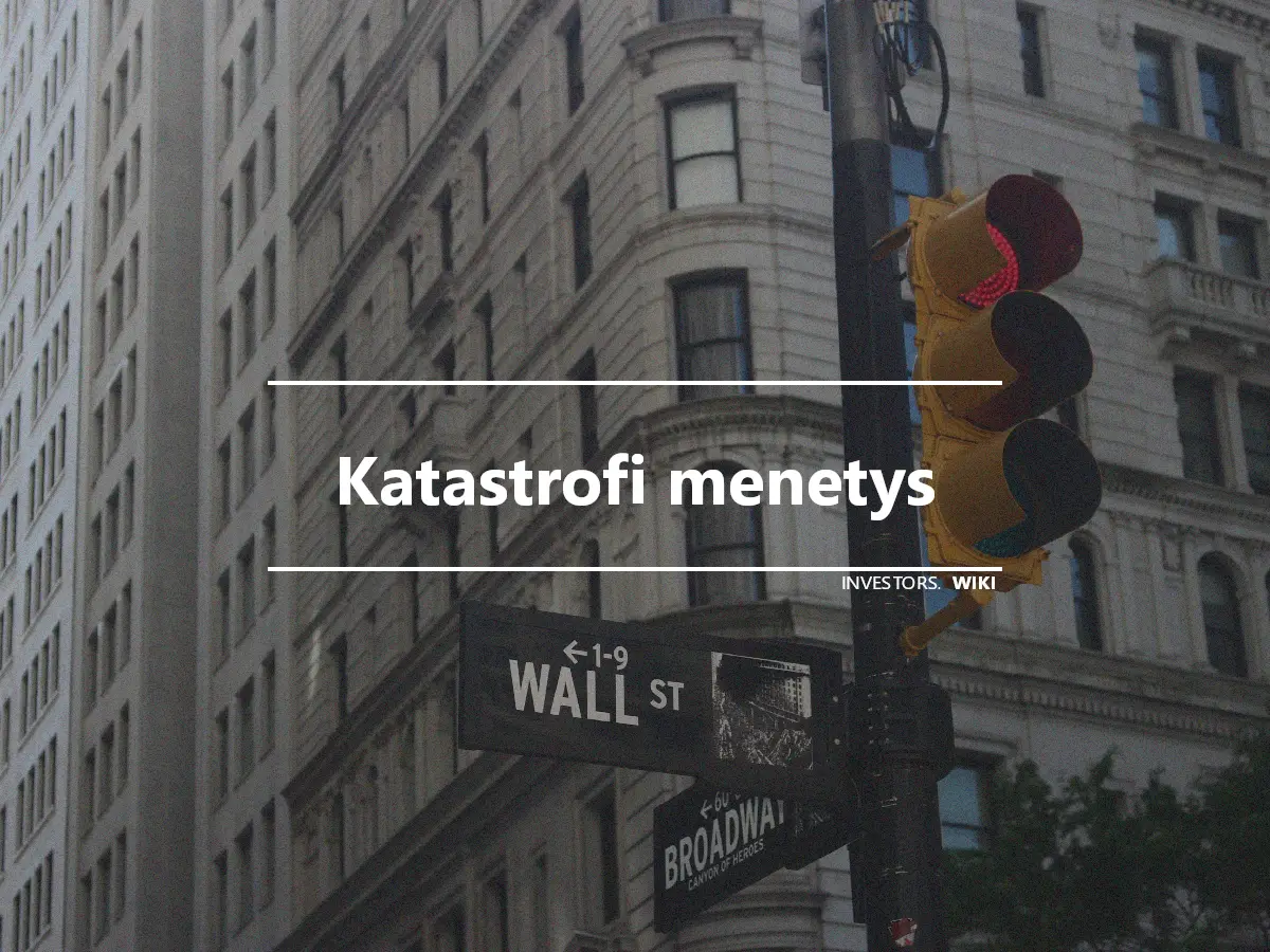 Katastrofi menetys