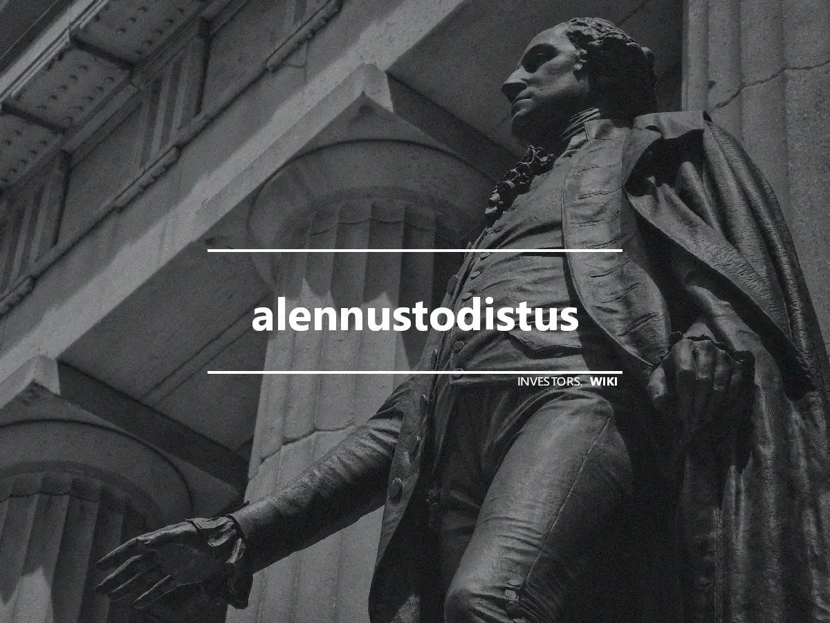 alennustodistus