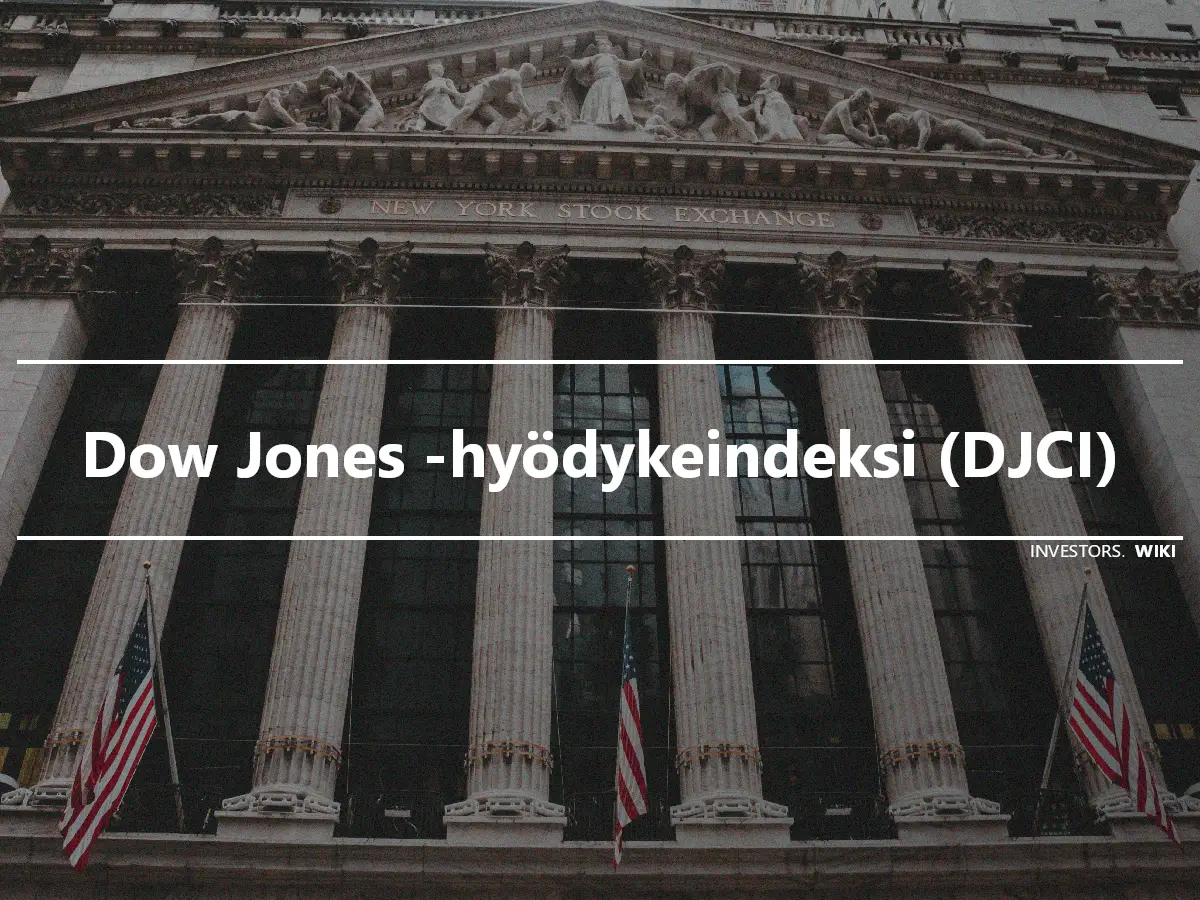 Dow Jones -hyödykeindeksi (DJCI)