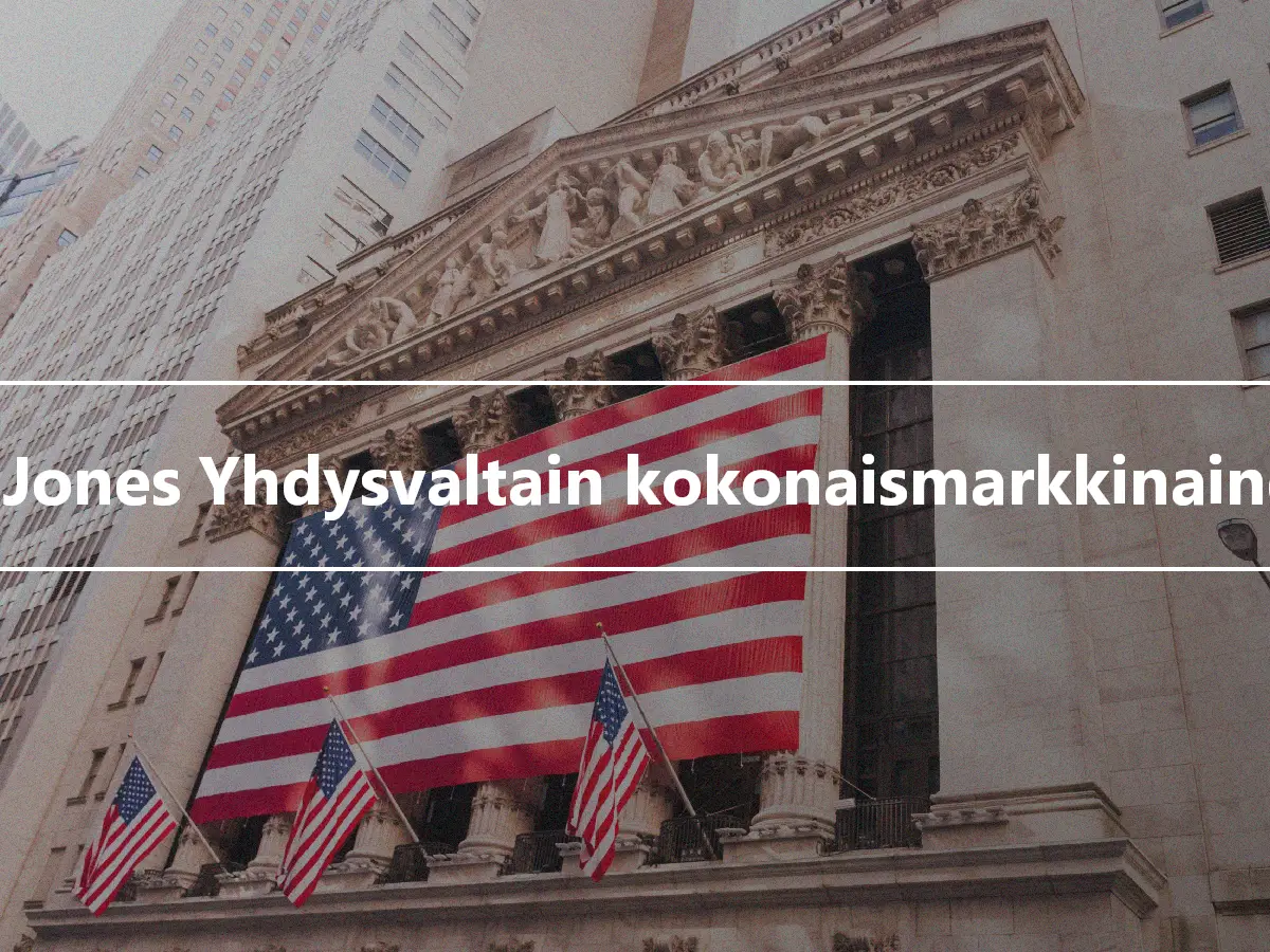 Dow Jones Yhdysvaltain kokonaismarkkinaindeksi