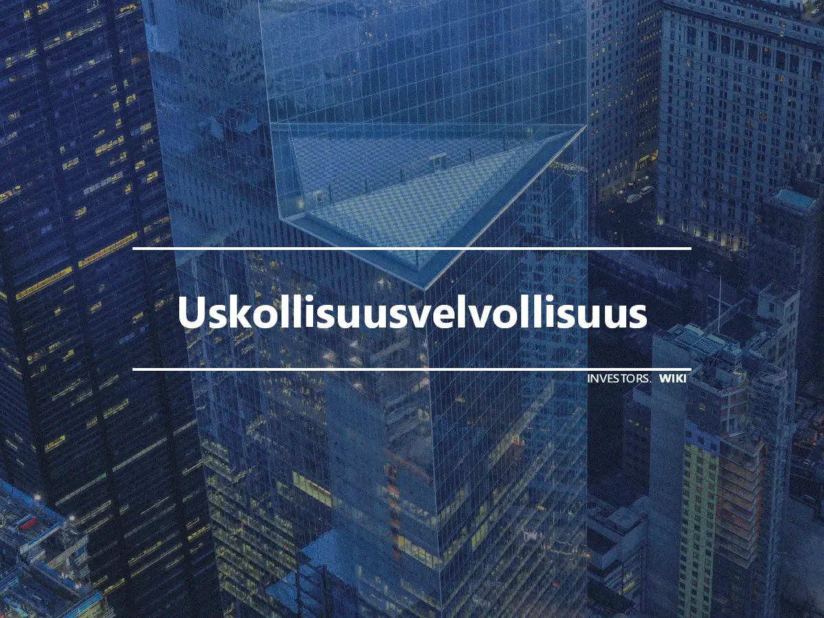 Uskollisuusvelvollisuus