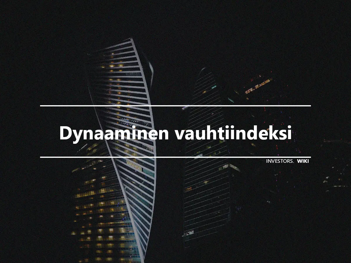 Dynaaminen vauhtiindeksi