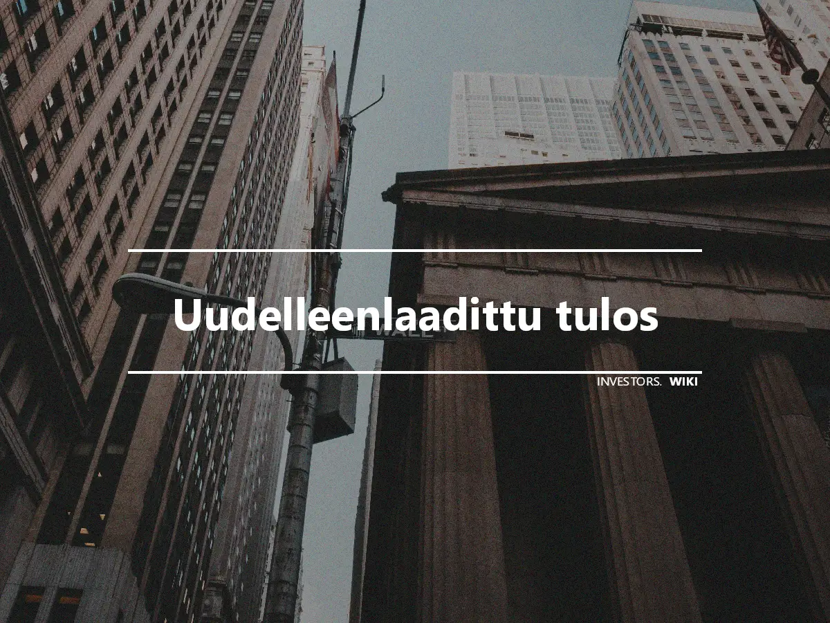 Uudelleenlaadittu tulos