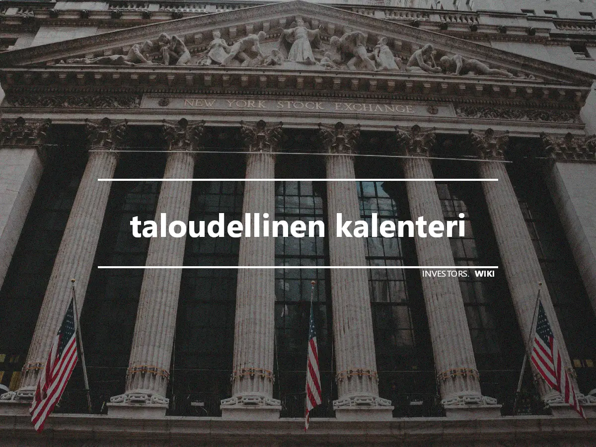 taloudellinen kalenteri