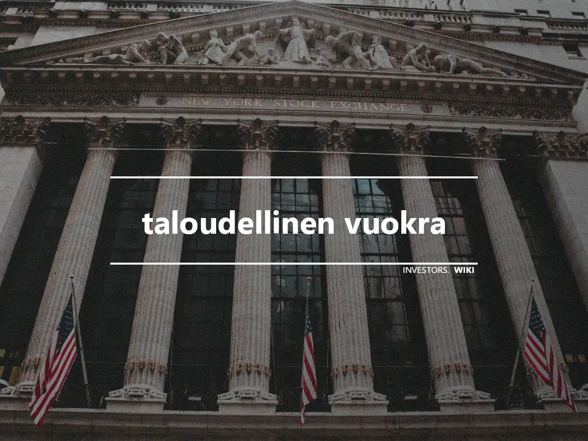 taloudellinen vuokra