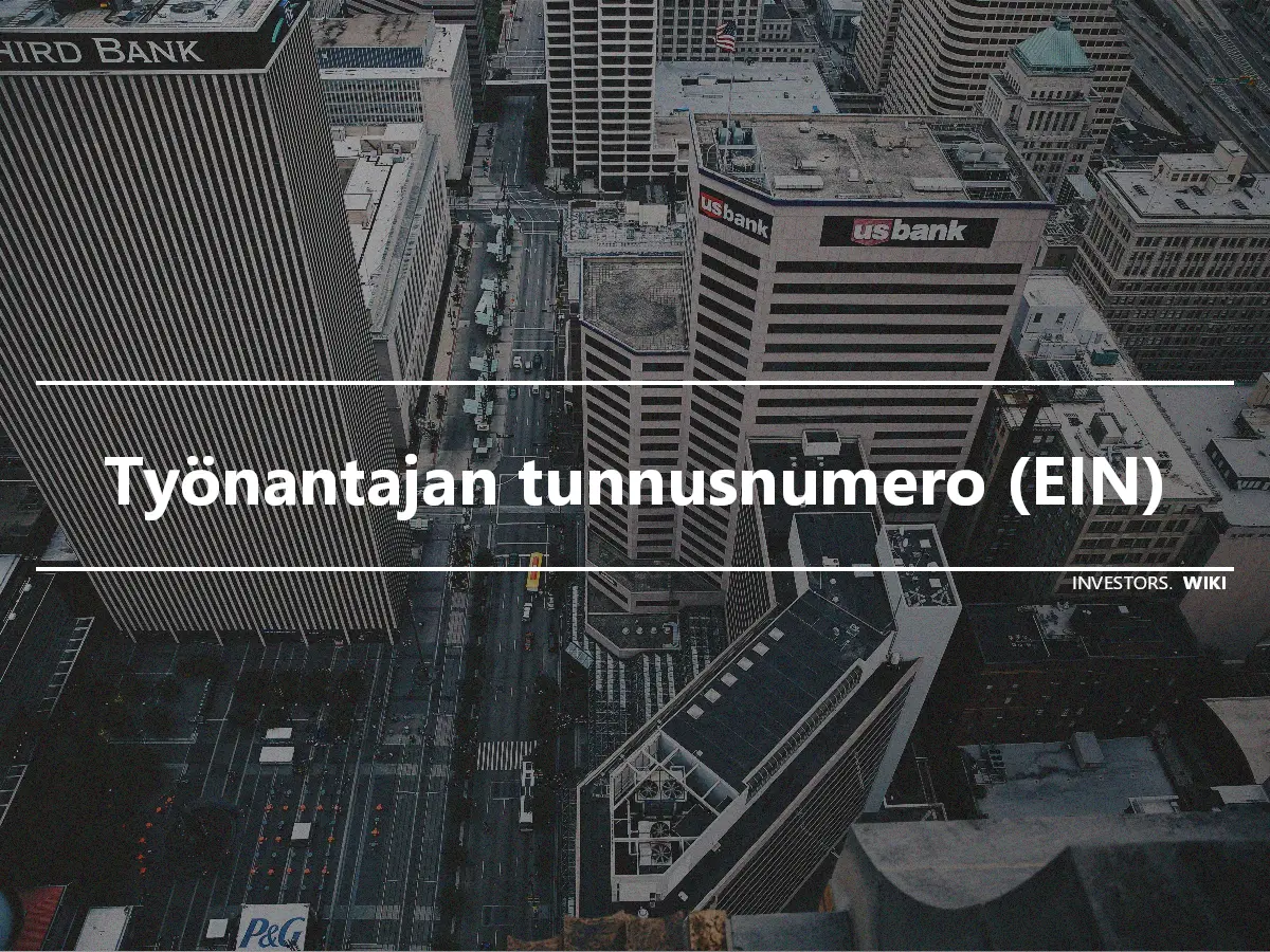 Työnantajan tunnusnumero (EIN)