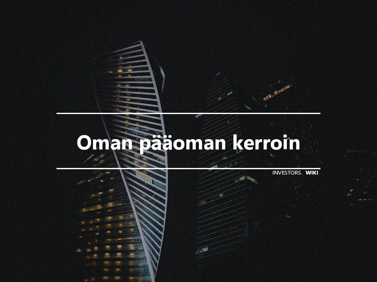 Oman pääoman kerroin