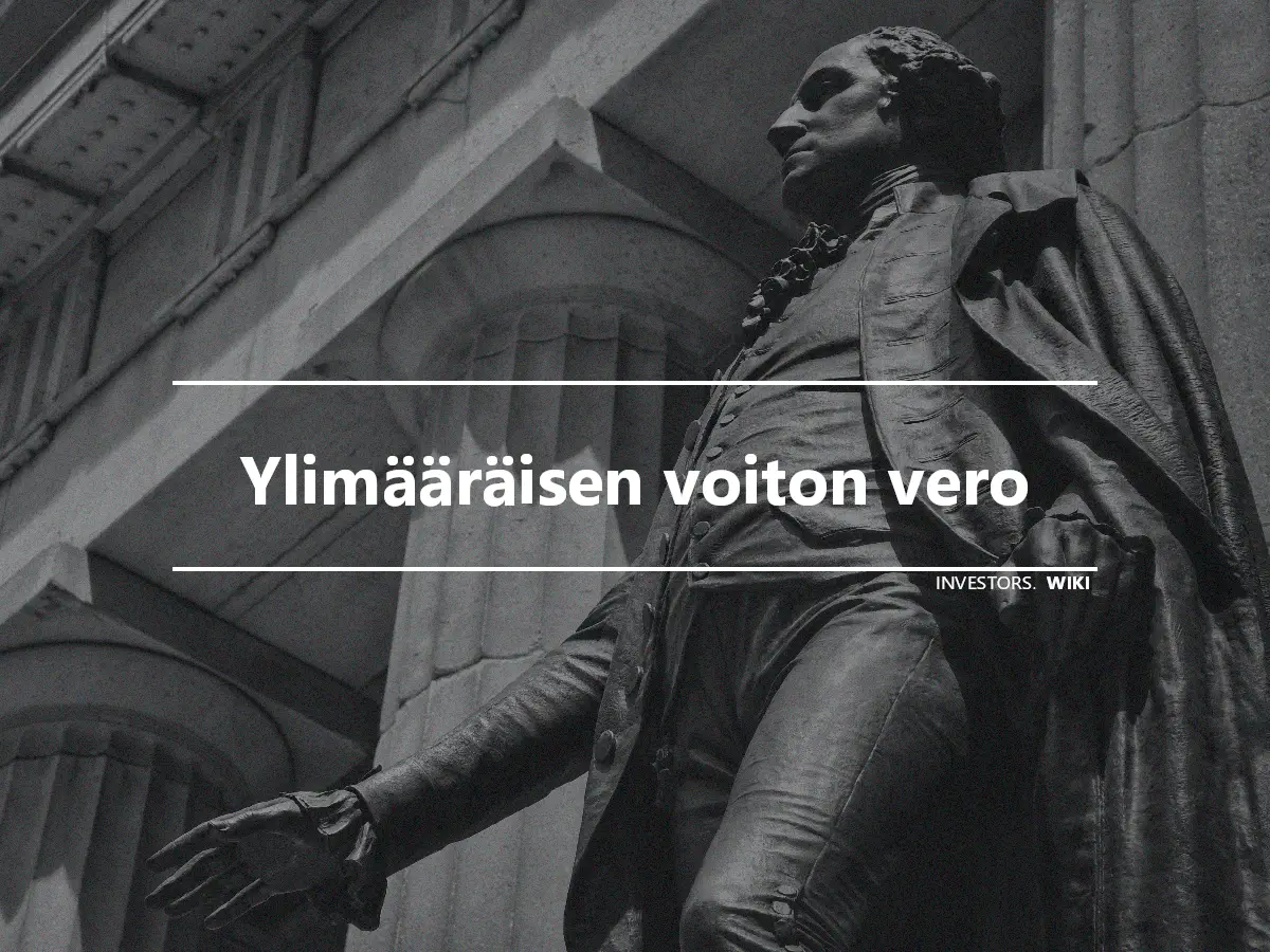 Ylimääräisen voiton vero