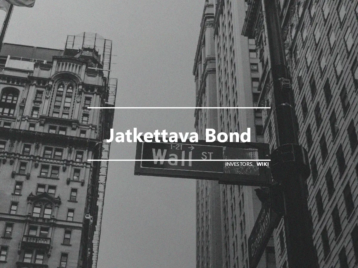 Jatkettava Bond