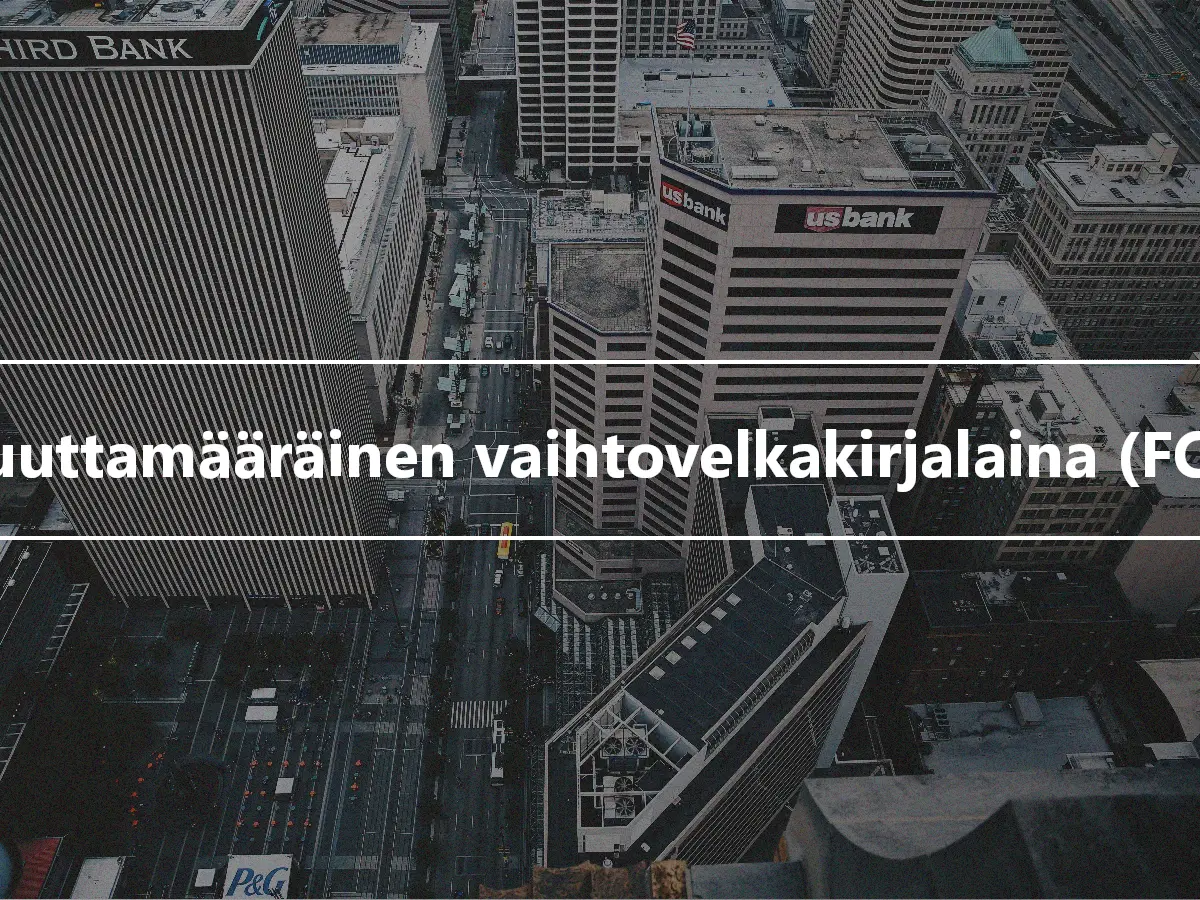 Valuuttamääräinen vaihtovelkakirjalaina (FCCB)