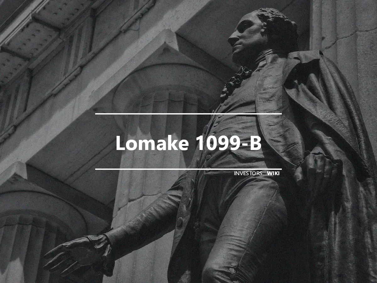 Lomake 1099-B