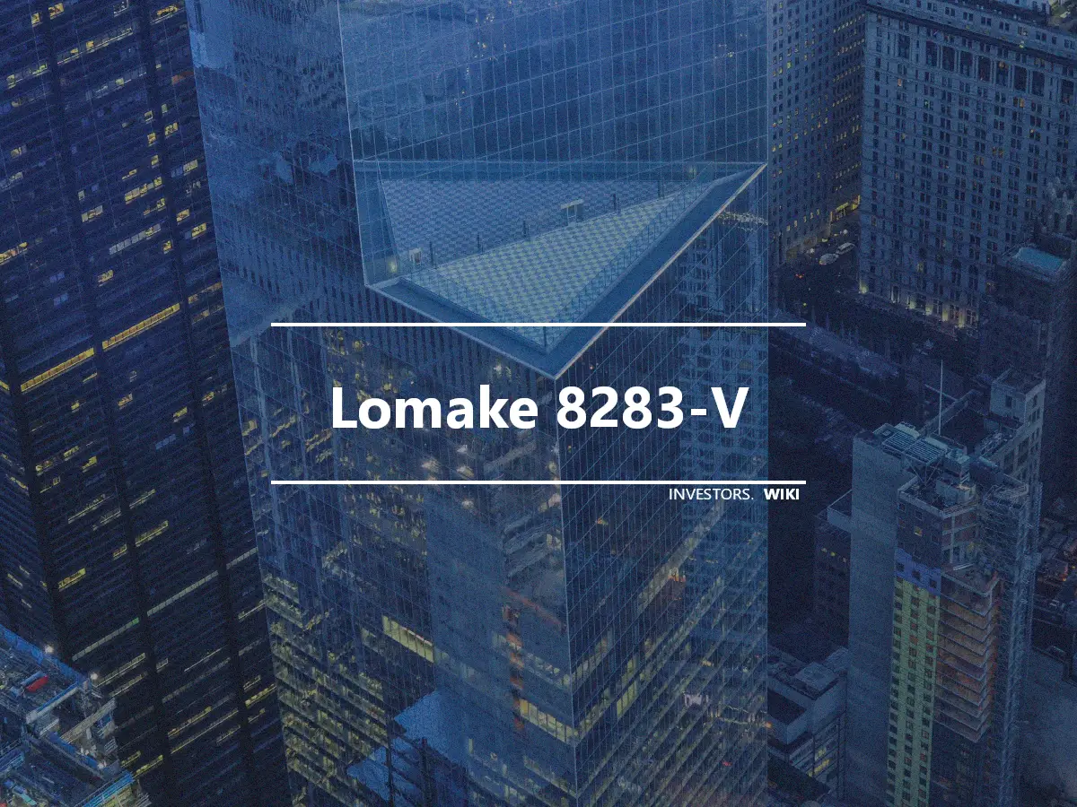 Lomake 8283-V