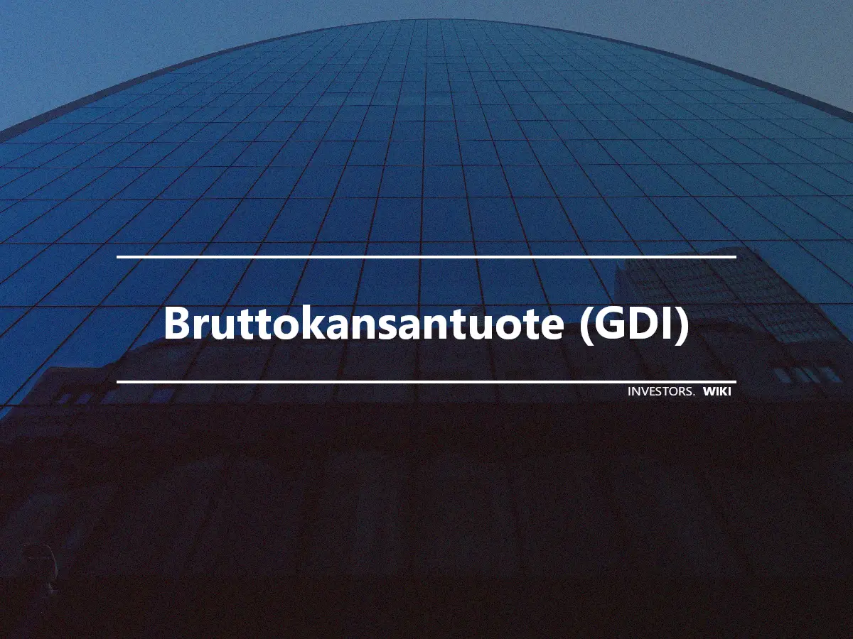 Bruttokansantuote (GDI)