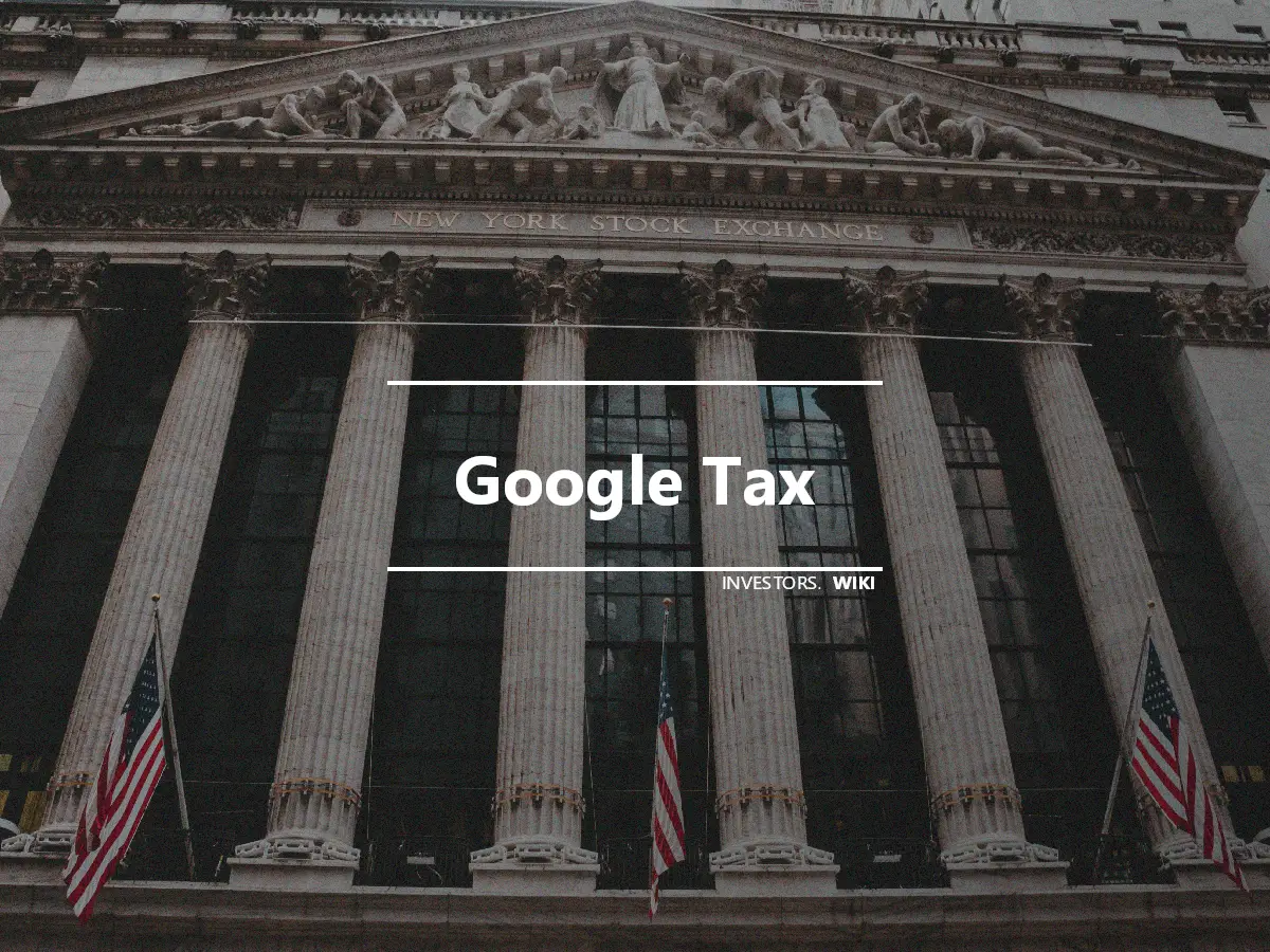 Google Tax