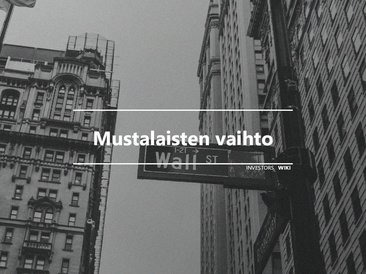 Mustalaisten vaihto