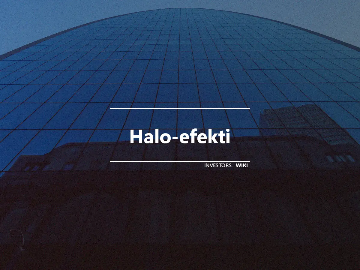 Halo-efekti